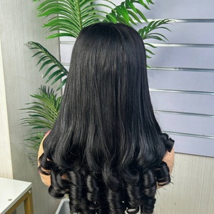 Peluca de Cabello Humano 100% Virgen, Alta Densidad 12A 5*5, Vietnam SDD, Estilo Suelto y Voluminoso, Brasileña, Peruana, Super Double Drawn, Sin Pegamento - Product Image 3