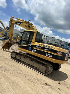Excavadora de cadenas Caterpillar 320B original de segunda mano, excavadora de construcción usada de 20 toneladas en venta - Product Image 6