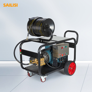 200 kg <span class=keywords><strong>de</strong></span> alta presión 15 kW máquina <span class=keywords><strong>de</strong></span> limpieza <span class=keywords><strong>de</strong></span> alcantarillado eléctrico 66 litros desobstrucción limpiador <span class=keywords><strong>de</strong></span> tuberías comercial para granja municipal nuevo - Product Image 1