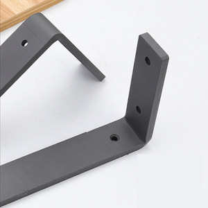 L-Shaped <b>Shelf</b> Support 8mm Thick Matte Baked Paint Cold-Rolled Steel Indoor Storage Rack <b>Bracket</b> - Product Image 4