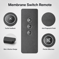 Spécialisé dans la production de panneaux de commande audio intelligents universels noirs sérigraphiés de haute qualité pour les projets OEM/ODM.