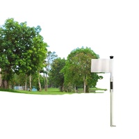 Drapeau publicitaire promotionnel pour extérieur, sublimation personnalisée, bâton de drapeau de golf imprimé