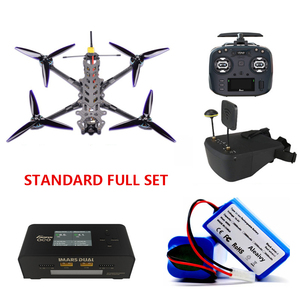 FPV7 P1 SKD Parts drone 7 pulgadas VTX 5,8G 3,5 W Stack F405 visión nocturna de largo alcance FPV Racing 10KM Racing UAV - Product Image 5