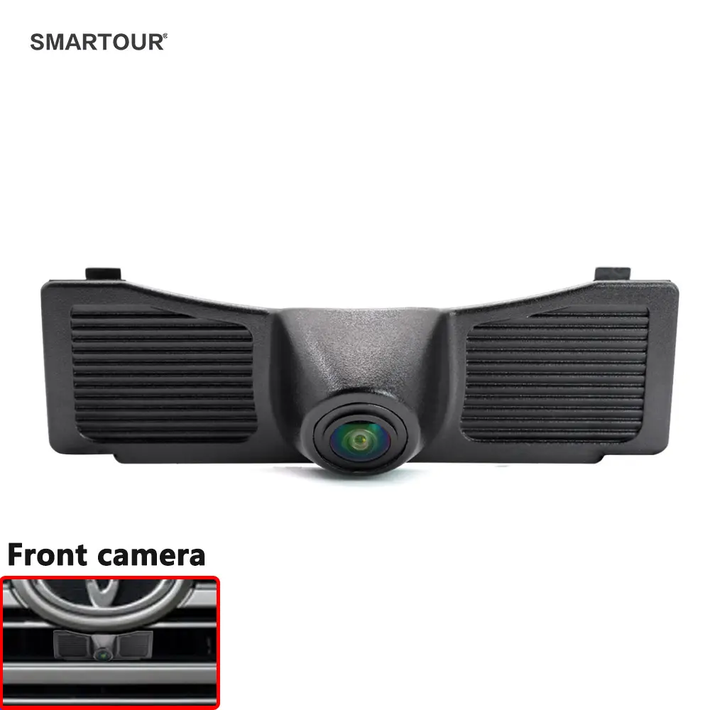 AHD 1080P kamera khusus parkir tampilan depan mobil untuk Toyota Land Cruiser 200 LC200 2016 2017 penglihatan malam kamera depan mobil HD