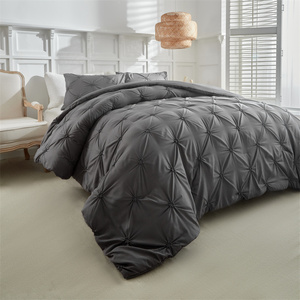 Ensemble de <span class=keywords><strong>couette</strong></span> torsadé grosse <span class=keywords><strong>couette</strong></span> 3 pièces linge de lit emballage sous vide <span class=keywords><strong>Amazon</strong></span> FBA ensemble de <span class=keywords><strong>couette</strong></span> léger en microfibre solide en gros - Product Image 3