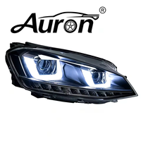 AURON 2013-2017 VW Golf 7 Phare LED Feux de Croisement Neuf Direct Usine 12V 36W 6000 lm 6000K Adaptation Universelle Garantie 6 Mois