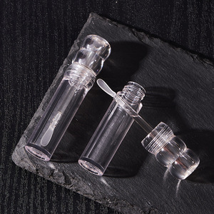 <span class=keywords><strong>Tube</strong></span> de brillant à lèvres carré unique vide de 3ml 3.5ml avec pinceau transparent Contenant de brillant à lèvres pour brillant à lèvres Pointe en silicone Logo personnalisé - Product Image 5
