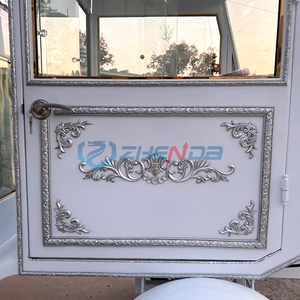 Carroza Fúnebre Americana de Lujo 2024, Blanca, de Acero y Cuero, con Columna Romana Eléctrica, <span class=keywords><strong>Transporte</strong></span> Especial - Product Image 6