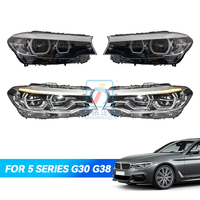 Pour BMW G30 5 2016 G38 2016 2018, nouvelle série de phares LED, phare de voiture amélioré, style M5, laser, marque HM