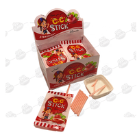 Bonbons en poudre fruités multicolores saveur fraise mangue, marque Slinna, emballage boîte, bonbons pour enfants, fabrication OEM