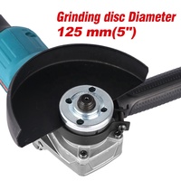 Meuleuse d'angle électrique sans balais 2000W 20000RPM 6 vitesses Machine de découpe de polissage rechargeable Outil électrique pour batterie Makita 18V