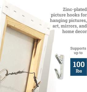 Pengait Gambar Dibang Hardware untuk Drywall, Pengait Cermin Tugas Berat, Paku, Perlengkapan Bingkai Profesional - Product Image 4