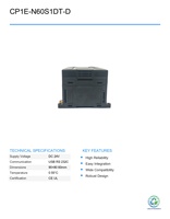 Unité CPU PLC d'occasion OMRON CP1E-N60S1DT-D Série CP1E pour systèmes CNC et automatisation industrielle