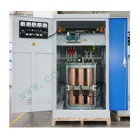 Stabilisateur de régulateur de tension SBW-400KVA Type de servomoteur triphasé AVR Estabilizador De Voltaje 208/220/380/400/415VAC
