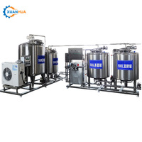 Ligne de production laitière complète, équipement d'usine de traitement et d'emballage du lait automatique, système de qualité alimentaire personnalisable, moteur
