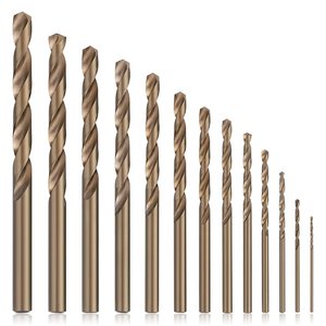 Set di punte da trapano in cobalto HSS 13 pezzi di qualità di fabbrica M35 punte metalliche in acciaio ad alta velocità per metallo temprato ghisa in acciaio inossidabile - Product Image 3