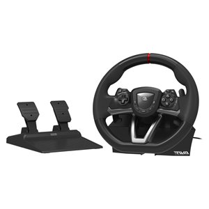 Volant et pédales RWA <span class=keywords><strong>Racing</strong></span> <span class=keywords><strong>Wheel</strong></span> <span class=keywords><strong>Apex</strong></span> Black pour PlayStation 5 et jeux multiplateformes - Product Image 1