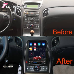 <span class=keywords><strong>Autoradio</strong></span> Android 9,7 pouces pour <span class=keywords><strong>Hyundai</strong></span> Rohens Genesis Coupé 2005 2006 2007 2008 GPS Haut-parleur sans fil Lecteur DVD de voiture - Product Image 2