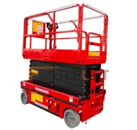 Plateforme élévatrice mobile hydraulique à ciseaux autopropulsée Fasterlift de haute qualité, 100 kg, 10 m, hauteur maximale de 18 m