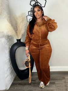 Completo da <span class=keywords><strong>Donna</strong></span> 2 Pezzi 2026, Top a Maniche Lunghe con Zip e Pantaloni, <span class=keywords><strong>Tuta</strong></span> da Jogging per il Tempo Libero - Product Image 5