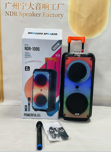 Altavoz dual de 8 pulgadas de gran potencia de fábrica, altavoz <span class=keywords><strong>boombox</strong></span> parlantes, carro BT, luces de fuego - Product Image 3