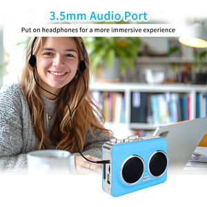 Reproductor de Cintas Portátil, Conversor de Cintas a <span class=keywords><strong>MP3</strong></span>, Herramienta de Música Digital, 2 Modos de Alimentación, Conversor Ultraligero con Funcionamiento por Teclado y Altavoz - Product Image 5