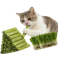 Bâtonnets de herbe nutritive lyophilisée pour chats de tous âges