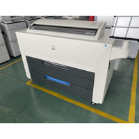 Impresora de dibujo de ingeniería reacondicionada para KIP 860 870 970 papel de calco de impresión de gran formato profesional de alta velocidad 9PPM A0