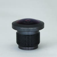 Objectif HD HL-9071 F2.0 Monture 5MP 17.35mm DFOV210 M8/M12 Compact Super-hémisphérique Panoramique 6G pour Drone et Sonnette