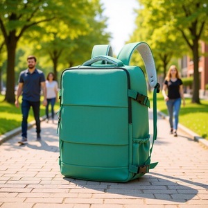 Sac à dos en tissu Oxford personnalisé avec logo, compartiment pour <span class=keywords><strong>ordinateur</strong></span> <span class=keywords><strong>portable</strong></span>, tendance transfrontalière, grande capacité, décontracté, léger - Product Image 1