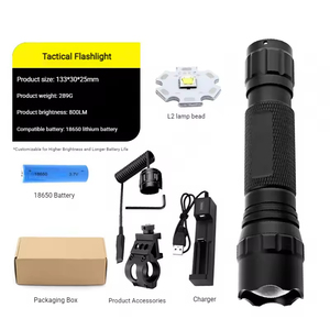 Linterna para exteriores, luz de búsqueda, recargable por USB, resistente al agua, juego de linternas colgantes multifunción, linterna de alto brillo - Product Image 6