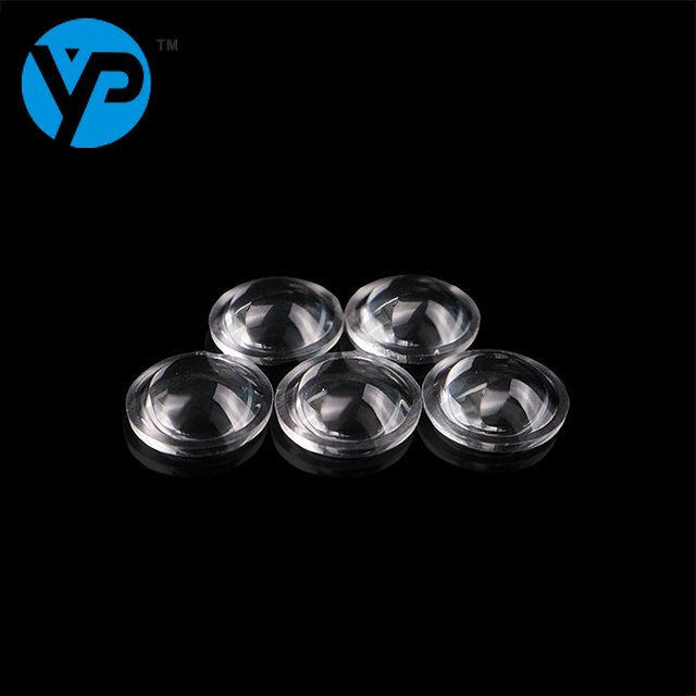 Factory Direct Sales 20mm PMMA Optics with Edge Flashlight Car Lampshade Convex Lens LED Lens