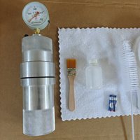 Testeur d'humidité rapide pour déterminer la teneur en eau des échantillons de sable et d'agrégats fins du sol, hydraulique et portatif