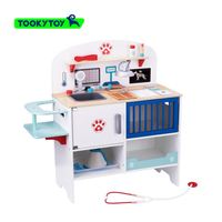 Juego de juguetes de médico para niños, estetoscopio de inyección, mesa de trabajo, bebé, niño, niña, 3-5 años, regalo de cumpleaños.