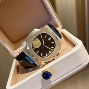 Reloj de Hombre de Alta Gama, Original, de Primera Calidad, Estilo Ejecutivo Simple y Moderno, Correa de Cuero de Lujo, Resistente al Agua, Movimiento Mecánico, Deportivo - Product Image 3