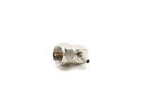 Conectores RF, Conector Macho F para Sistemas CCTV de 75Ω, Conectores Coaxiales RF de Acoplamiento por Tornillo
