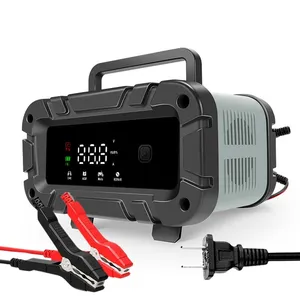 12V 20A Smart Car Battery Charger 150ah Motorcycle Truck Boat AGM GEL WET Lead Acid Maintainer & Desulfator