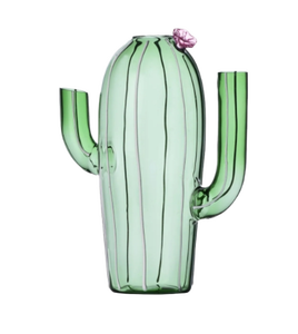 Commercio all'ingrosso su misura <span class=keywords><strong>Cactus</strong></span> a forma di alto vetro borosilicato vasi di fiori <span class=keywords><strong>per</strong></span> la decorazione della casa - Product Image 1