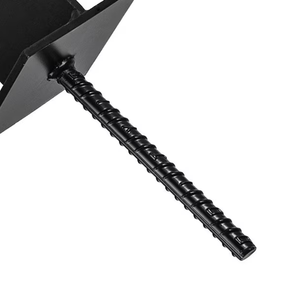 Base <span class=keywords><strong>de</strong></span> anclaje <span class=keywords><strong>de</strong></span> tierra <span class=keywords><strong>de</strong></span> soporte <span class=keywords><strong>de</strong></span> poste <span class=keywords><strong>de</strong></span> pérgola <span class=keywords><strong>de</strong></span> <span class=keywords><strong>hormigón</strong></span> interno <span class=keywords><strong>de</strong></span> metal negro resistente <span class=keywords><strong>para</strong></span> estructuras al aire libre - Product Image 2