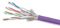 Cat7 Sftp Lan Terlindung 22awg 23awg 1000Mhz Lszh CAT6A UFTP FFTP FUTP Jaringan CPR Cat 6A 7 7a Kabel