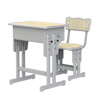 Chaise de bureau individuelle en bois pour étudiant, moderne, personnalisée, de qualité supérieure, réglable, confortable, écologique, ignifuge et durable