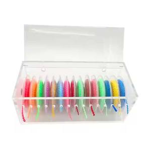 ห่วงโซ่ไฟฟ้าพลาสติกทางการแพทย์ MITE เครื่องจ่ายแบบยืดหยุ่นสำหรับวางตามช่องจ่ายอะคริลิค - Product Image 1