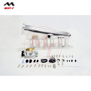 MERTOP RACING Su pra 2JZ 2JZ-GTE moteur 90mm boîtier papillon et 6 injecteur billet collecteur d'admission <span class=keywords><strong>kit</strong></span> - Product Image 2