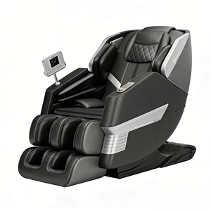 Masajeador Corporal Completo Plegable Portátil con Pantalla LCD de 8 Pulgadas, Mecanismo de Masaje 3D, Bluetooth, Carga USB y Estiramiento Tailandés - Product Image 1