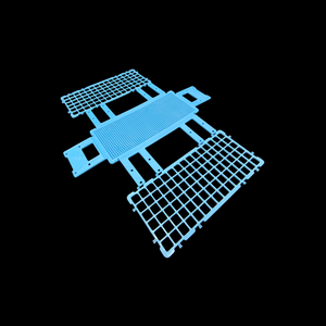 TTR-C1390 trường học phòng thí nghiệm Nguồn cung cấp dia13mm 90 cũng chất liệu PP autoclavable Ống nghiệm Kệ máy ly tâm ống kệ - Product Image 4