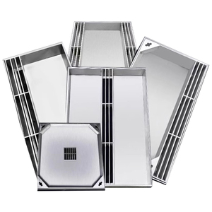 Couverture utilitaire pour trottoir Kylssep, acier inoxydable 304, <span class=keywords><strong>couvercle</strong></span> de <span class=keywords><strong>regard</strong></span> invisible carré, <span class=keywords><strong>couvercle</strong></span> de <span class=keywords><strong>regard</strong></span> carré pour <span class=keywords><strong>fosse</strong></span> <span class=keywords><strong>septique</strong></span> - Product Image 2