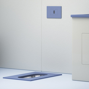Inodoro de Acero Inoxidable con Silicona Anticolisión, Antivandálico, Desodorante y con Sello de Agua para Instalaciones Públicas de Alta Seguridad - Product Image 5