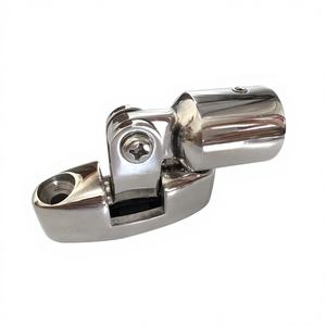 Kit de charnière de siège de pont à capuchon unique ultra-lisse 25 mm avec joint de fixation pour parasol, matériel marin - Product Image 2