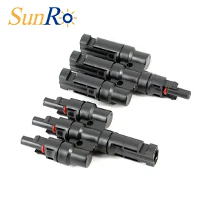 SunRo IP67 Solar Panel Branch Cable power pv solar t connector wire connector ip68