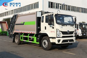 Camion à ordures hydraulique haute pression SHACMAN, compression rapide - Product Image 3